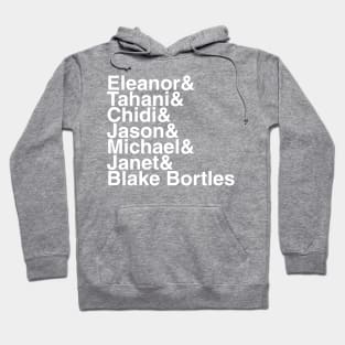 The Good Place Helvetica List Hoodie